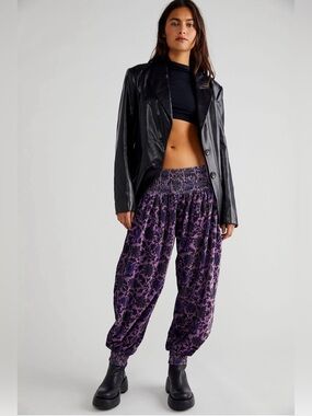 Free People PP ONE MARLA velvet pants